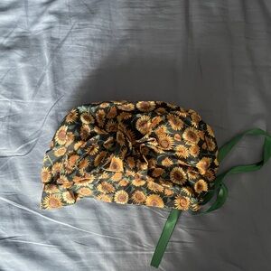 Sunflower printed head cap for Surgical Techs/Sterile Processing